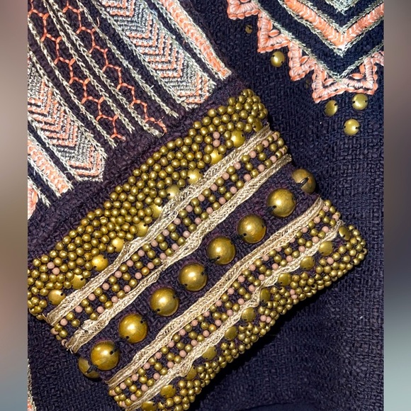 Free People Embroidered Cotton Pullover/Jacket - Picture 6 of 9